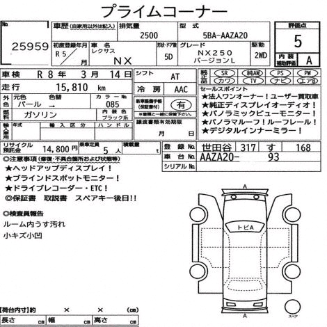 Inspection report page