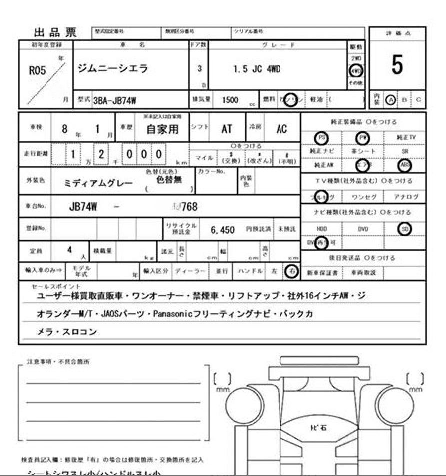 Inspection report page