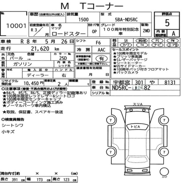 Inspection report page