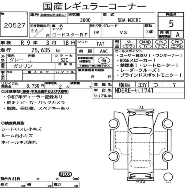 Inspection report page