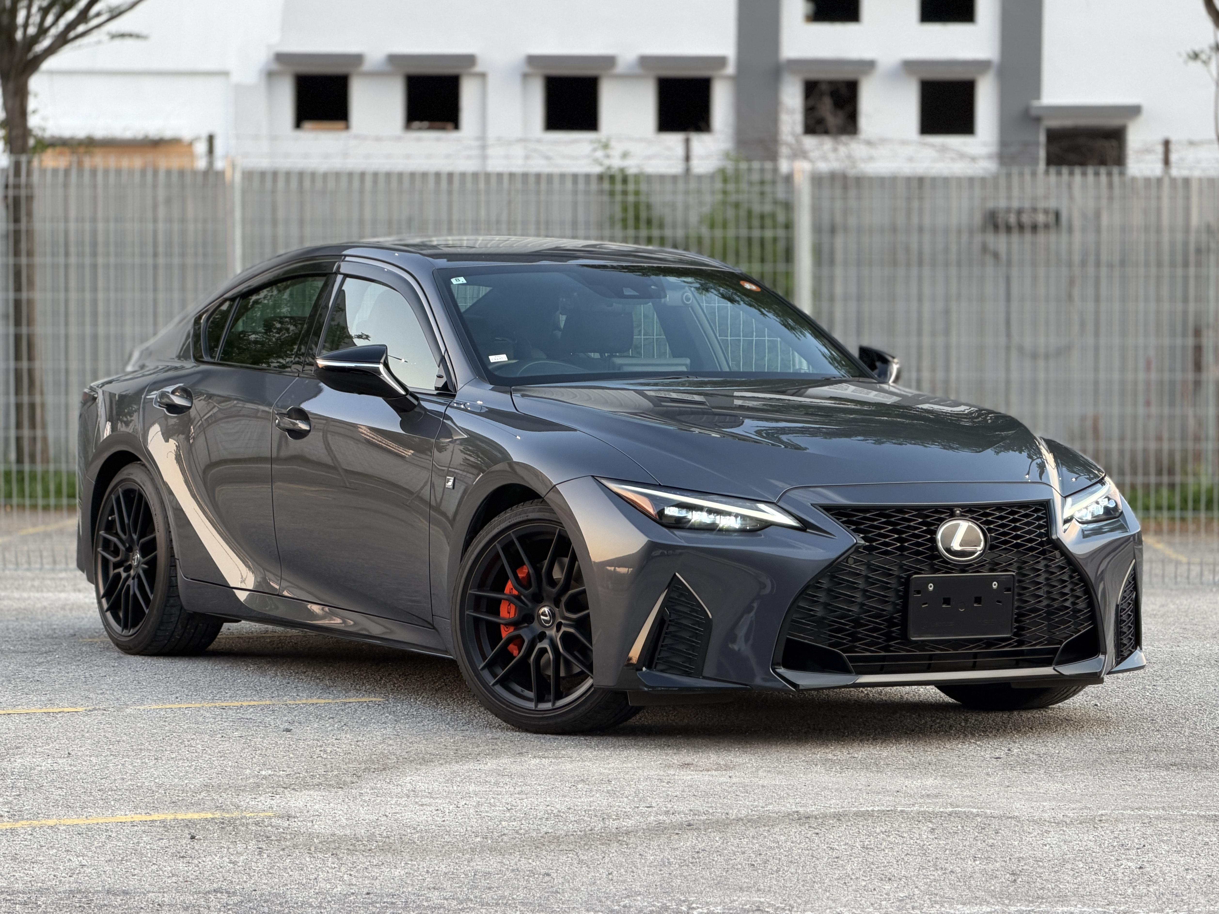 2022 LEXUS IS300 F SPORT MODE BLACK